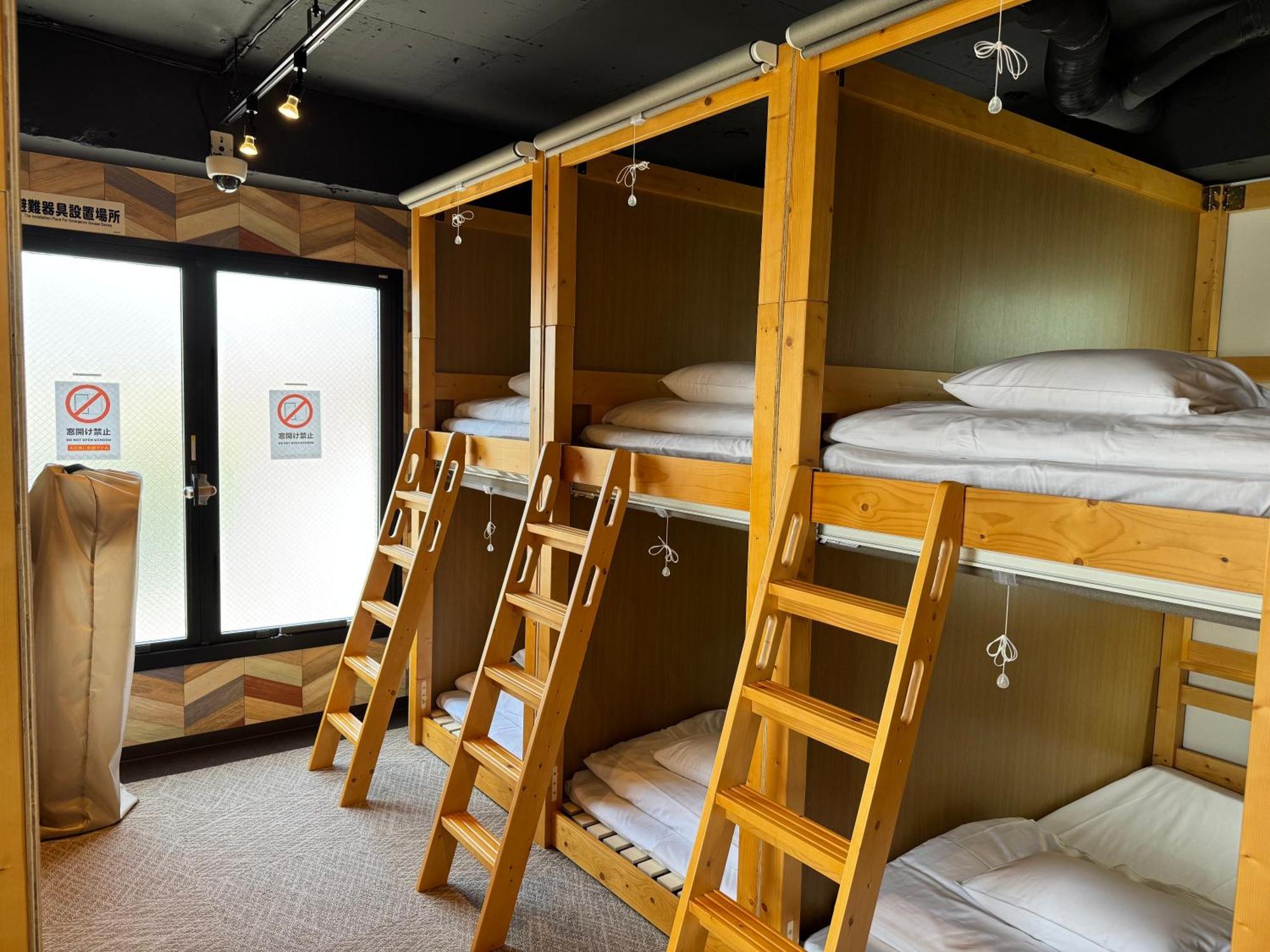 Capsule Hotel Continue Nijojokita Kyoto Buitenkant foto